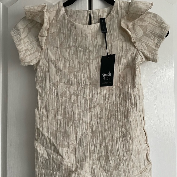 BNWT 4T Smash + Tess Mini Hilary Duff Romper - Picture 2 of 2
